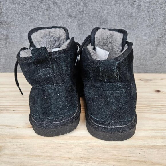 Ugg Mens Black Suede Chukka Boots Size 9 - Picture 6 of 11